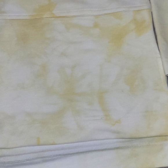 🆕️💛MELLODAY OVERSIZED TIE DYE HOODED PULLOVER, SZ XS - Picture 4 of 8